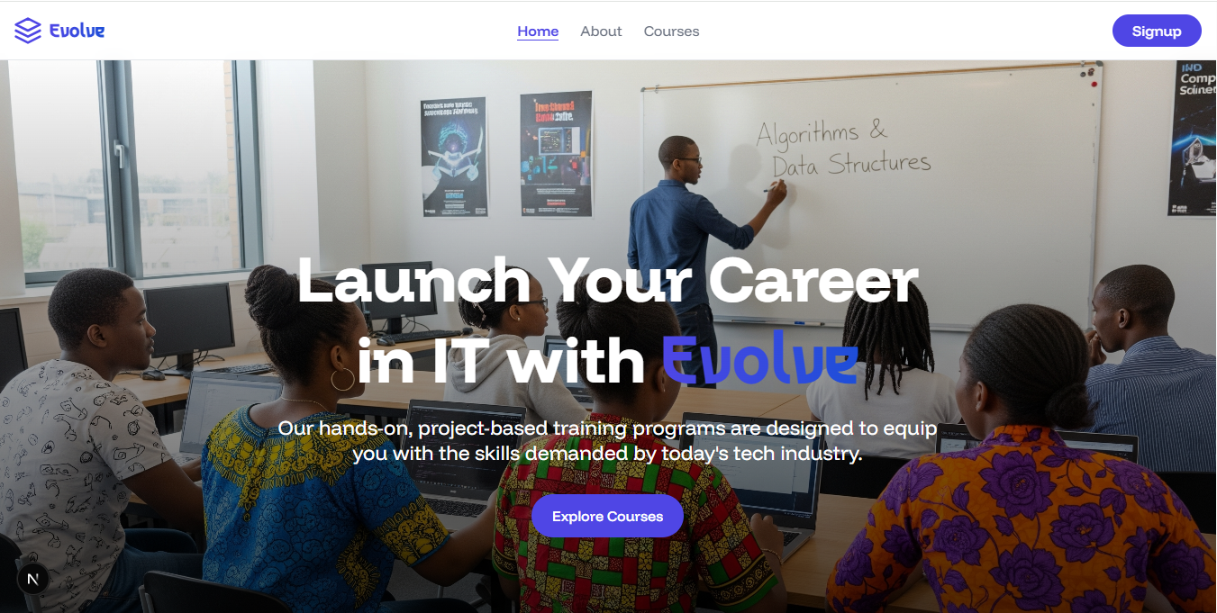 Evolve Classroom preview